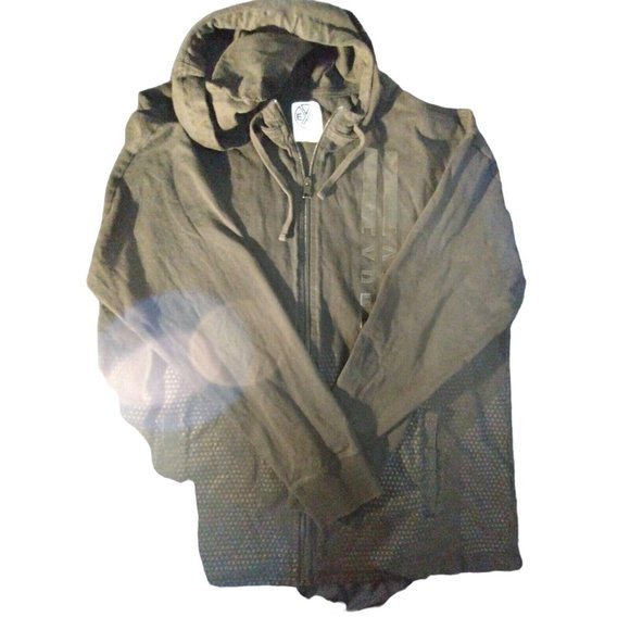 EXP Men's Casual Pullover Hooded Sweatshirt Black XL 82 - Picture 1 of 6